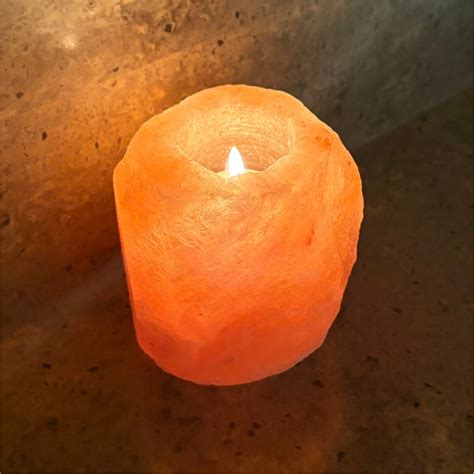 Himalayan Salt Candle Holder – Swa World
