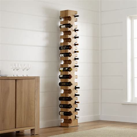 Big Sur Natural 30-Bottle Standing Wine Rack | The Green Head