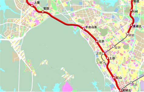深圳地铁1-33号线线路图（含规划及在建） - 知乎