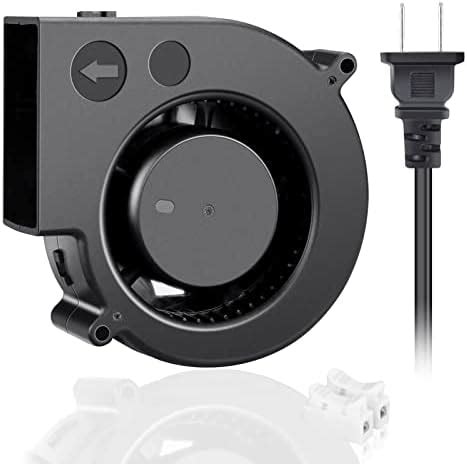 WDERAIR 97mm x 33mm Dual Ball EC Centrifugal Blower Fan AC 110V 115V ...