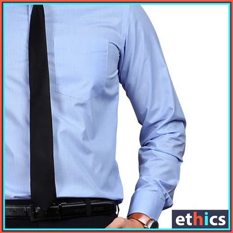 Light Blue Plain Corporate Uniforms Shirts For Office Staff– Uniform Sarees