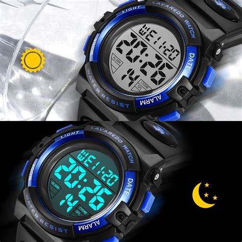 Alps Digital Sports Watch for Age 4-15 Waterproof Watches India | Ubuy
