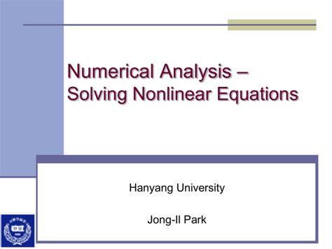 Image result for Solving Non Linear Equation