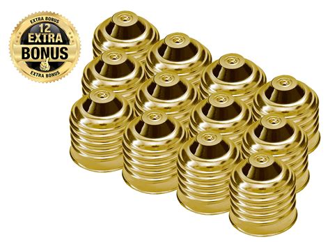 Fillable Light Bulb Containers, 24 Pack – Clear Plastic Candy Jars ...