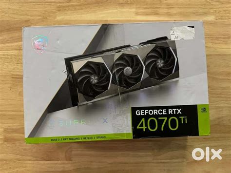 2and hand MSI NVIDIA GeForce RTX 4070 Ti Suprim X GPU - 12GB GDDR6X ...