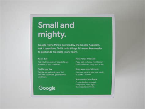 Image result for Google Home Mini Box