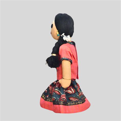 KANMANI (Pavadai Sattai) - Traditional Tamil Nadu Handmade Fabric Doll ...