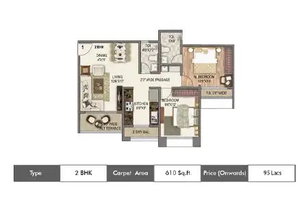 Sai World City, Panvel. | Luxurious 2, 2.5, 3 & 4 BHK Homes