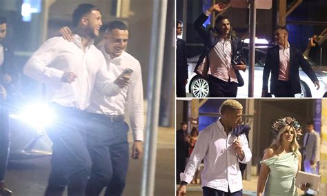 Bulldogs footy stars and their partners let it all hang out at club's ...