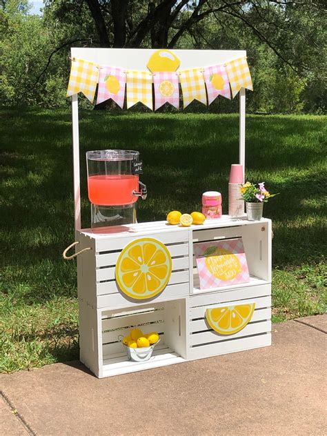 Lemonade Stand Complete With All Accessories and Decor - Etsy