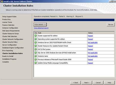 Image result for Installation of Failover Cluster in SQL 2008