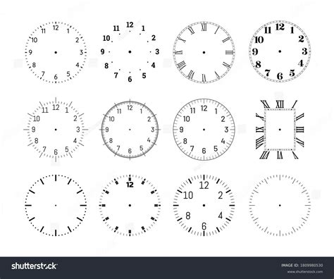 Clock face Types 的图像结果