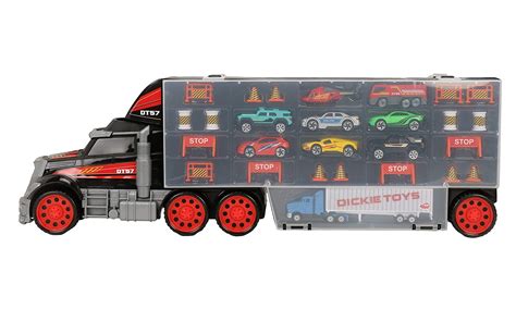 Buy Simba Dickie Transport Car Carrier Truck Toys for Boys Kids - Pack ...