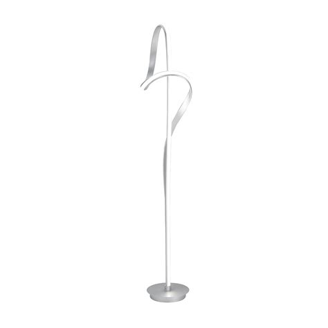 Budapest LED Floor Lamp // Silver - Finesse Decor - Touch of Modern