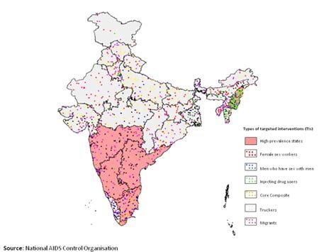 Locations | National AIDS Control Organization | MoHFW | GoI