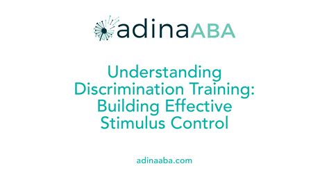 What is stimulus control in ABA