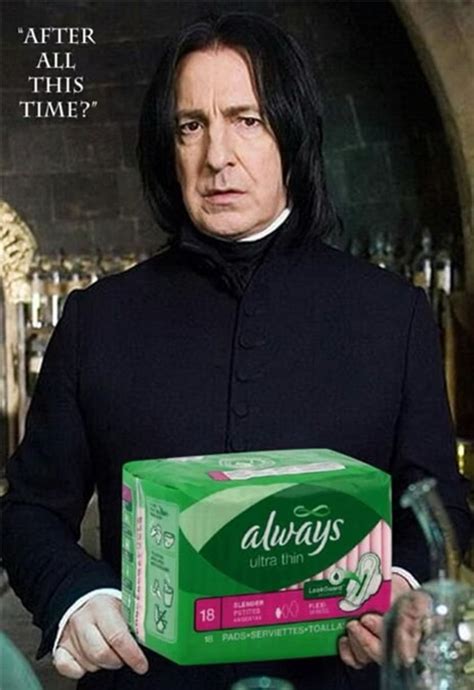 Snape und die Binden - Memes - Schlechte Witze