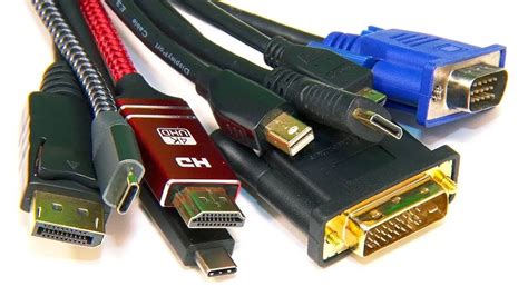 Computer Monitor Cables Types 的图像结果