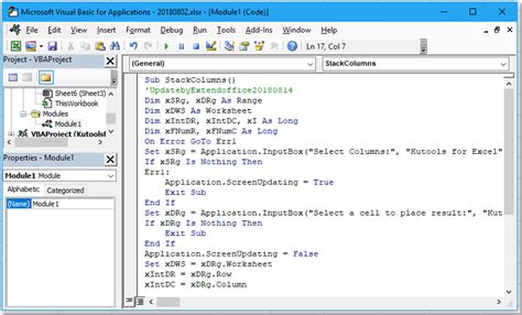 Image result for Stack Columns in Excel
