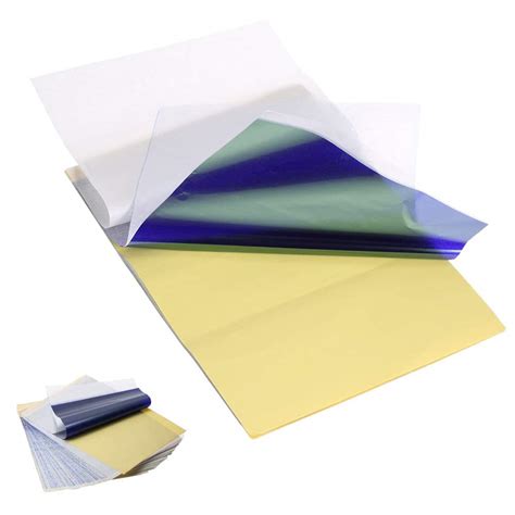 Buy Tattoo Transfer Paper, Professional 10 Sheets Tattoo Thermal ...