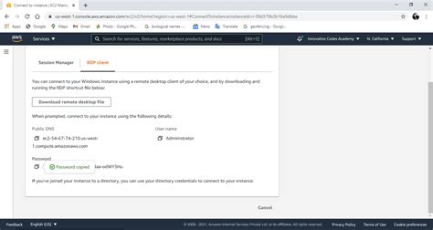 How to create windows instance in AWS cloud ? – Innovative Codes Academy