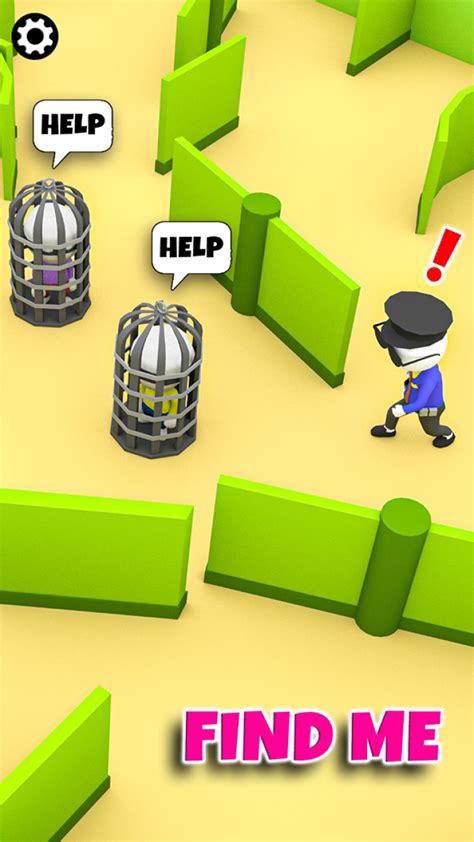 Stickman Police Prison Catch Cops N Jail Robbers Thief Chase Sim Find ...