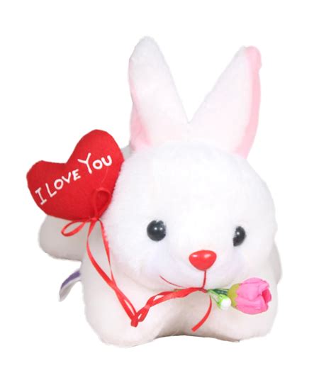 Buy Tickles Romantic Rabbit with I Love You Balloon Animal & Figures ...