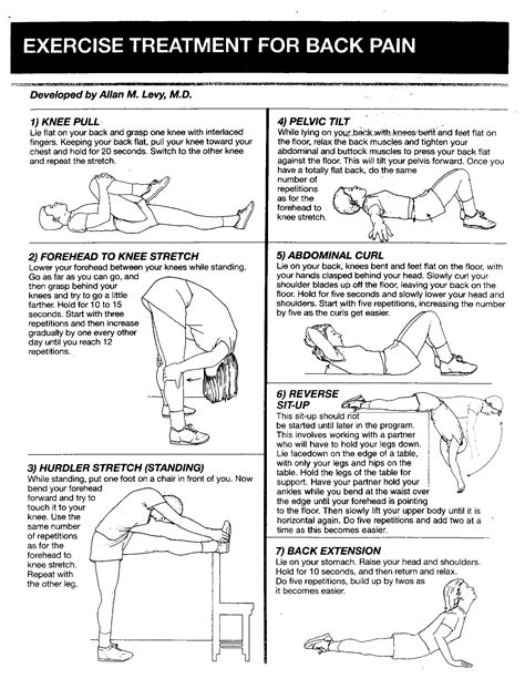 Printable Sciatica Exercises | dev.onallcylinders.com