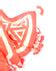 Pink Triangle Cotton Voile Block Printed Stole