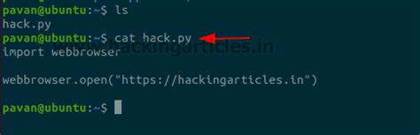 Linux Privilege Escalation: Python Library Hijacking - Hacking Articles