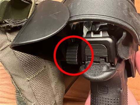 Holster Nub Mod SLS NUB MOD® Black Right Nub Mod For Safariland Level ...