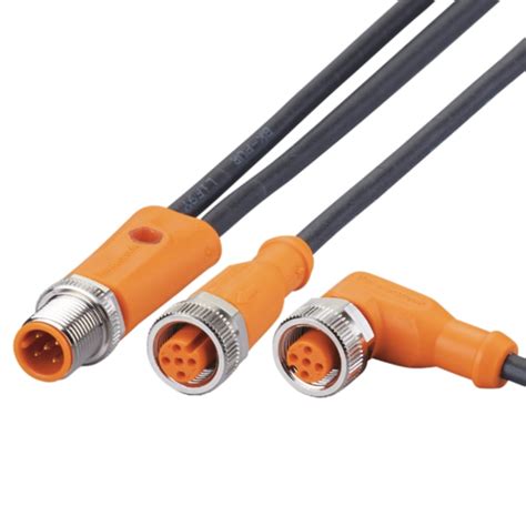 EVC642 ifm electronic | ifm electronic Straight Male 5 way M12 to Right ...