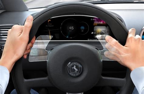 Continental integrates gesture-based control into the steering wheel ...