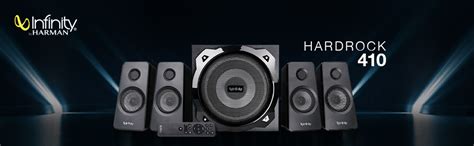 Infinity (JBL) Hardrock 410, 200W Output, 4.1 Channel Multimedia ...