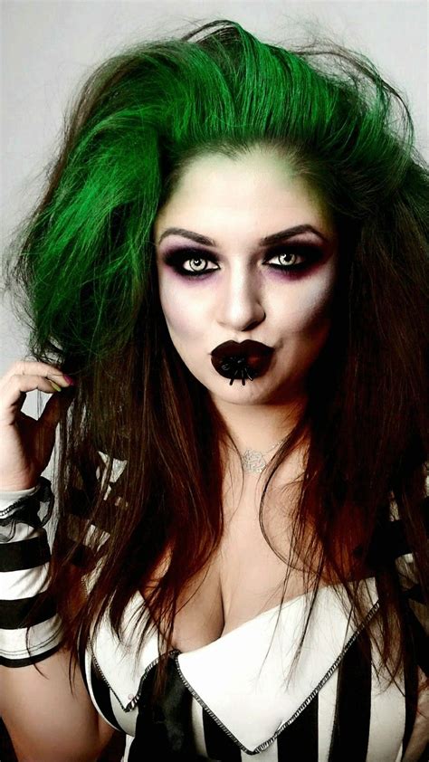 beetlejuice hair and makeup