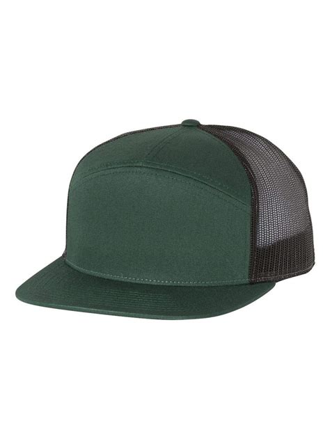 Buy RICHARDSON - Seven-Panel Trucker Cap - 168 - One Size - Dark Green ...