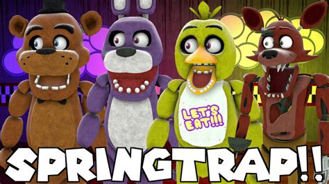 Image result for F-NaF Animation Meme Spring Trap