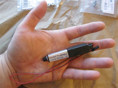 Actuonix Micro Linear Electric Actuator, L12-10-210-12-S, Control ...