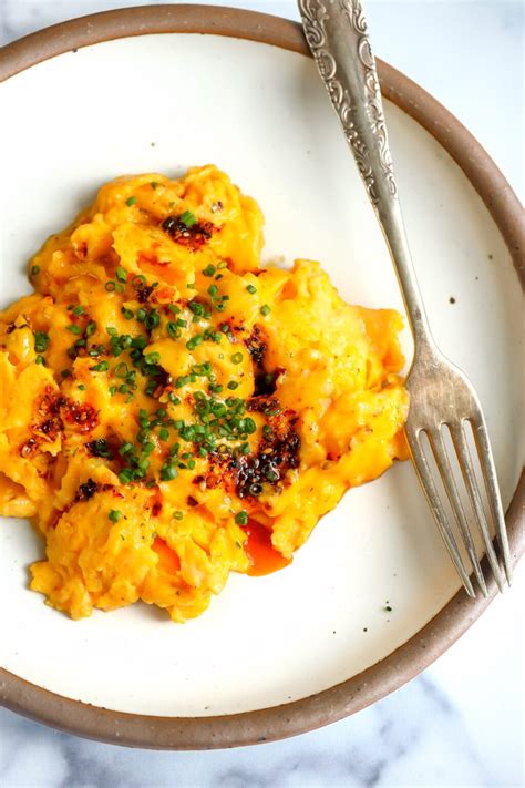 Spicy Heavy Cream Eggs - Food My Muse