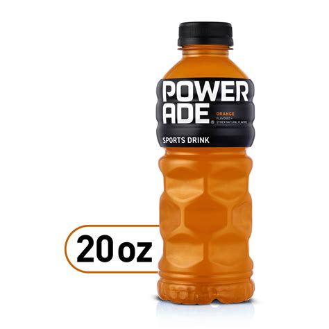 POWERADE Orange, ION4 Electrolyte Enhanced Fruit Flavored Sports Drink ...