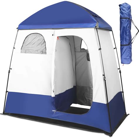 GVDV Double Room Instant Pop Up Camping Shower Tent, Lightweight ...