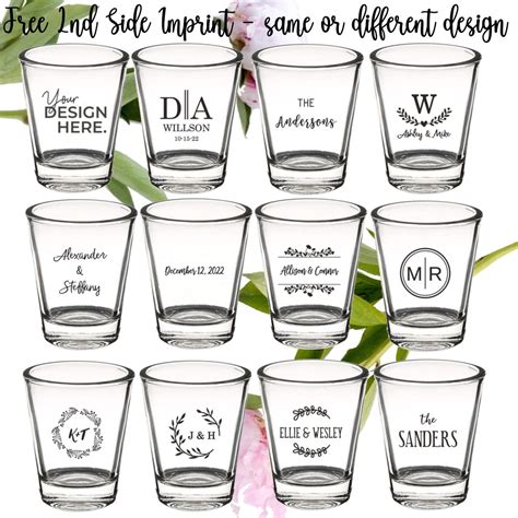 Shipping Included Custom Shot Glasses, Personalized Shot Glasses ...