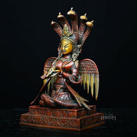 Buy Brass Naga Kanya Sculpture Online – Truly Earthy