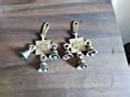 Two Moustaches Brass Shubh Labh Door Hanging Bells Set, Hanging Bells ...