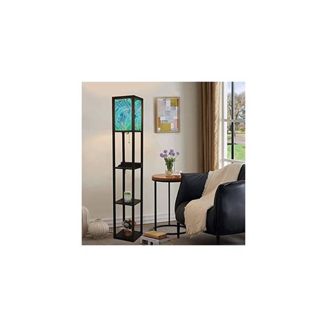 Floor Lamps with Shelves Tropical leaves Seamless | Ubuy India