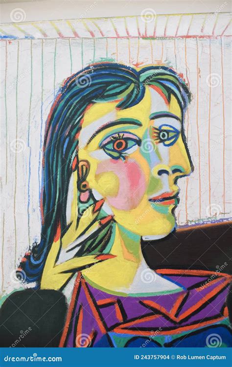 1937 Portrait Of Dora Maar, Paris By Pablo Picasso Editorial Image ...