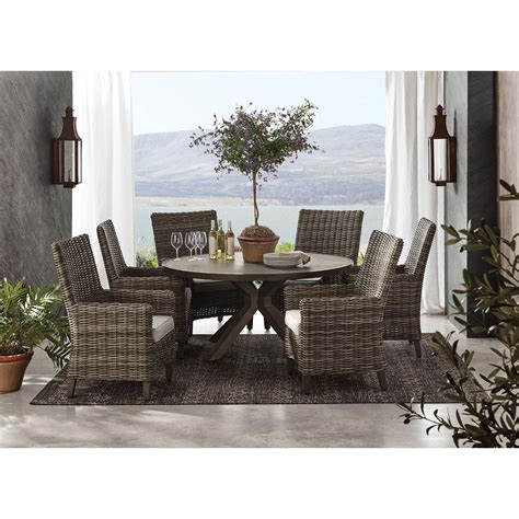Member's Mark Halstead 7-Piece Dining Set - Sam's Club | Outdoor dining ...