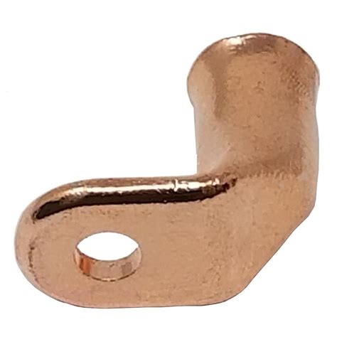1/0 Ga. 3/8 Inch Stud Copper Lugs - 90 Degree - (Pack of 5) : Amazon.in ...
