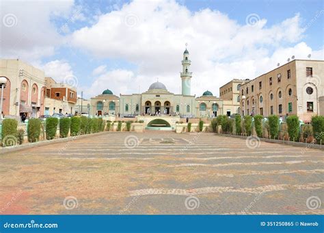 The Great Mosque of Asmara, Capital City of Eritrea. Stock Image - Image of capital, mosque ...