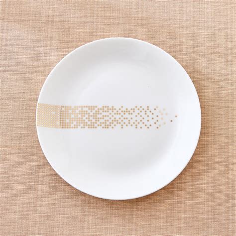Buy Altius Modern Radiance Bone China Printed Side Plate - 20cm from ...